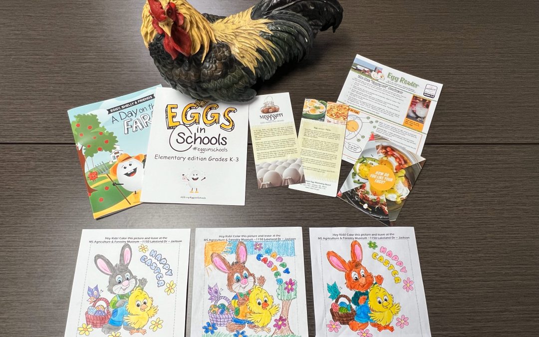 Mississippi Egg Marketing Board Announces 2024 Easter Coloring Contest Winners from Hinds, Scott and Jefferson Davis Counties