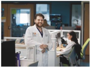 PICU nurse manager Gordon Gartrell is one of 18 in the nation receiving a Circle of Excellence Award from the American Association of Critical-Care Nurses.
