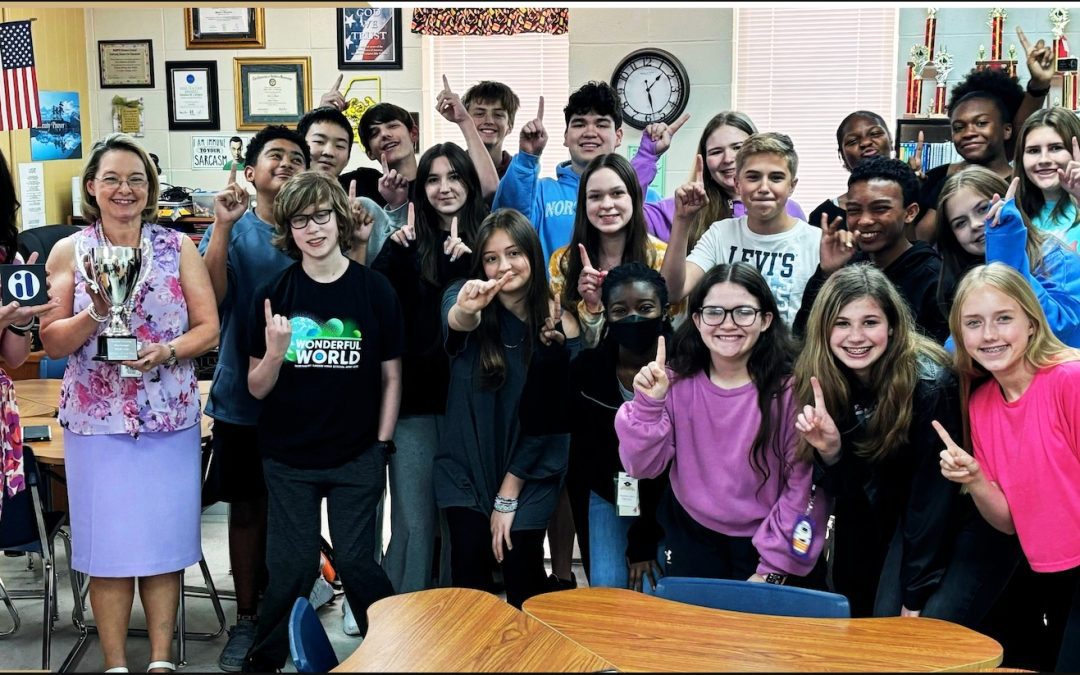 Northwest Middle School Wins State-wide Education Contest