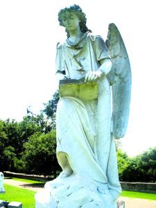 The Turning Angel at Natchez City Cemeeary is just one of the must-see attractions in the city. 