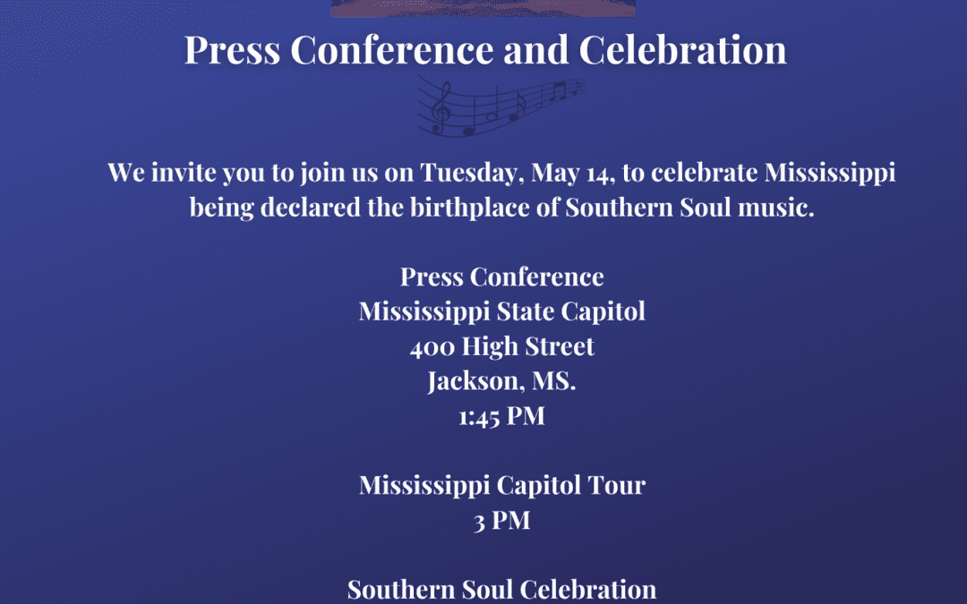 MS SOUTHERN SOUL PRESS CONFERENCE AND RECEPTION