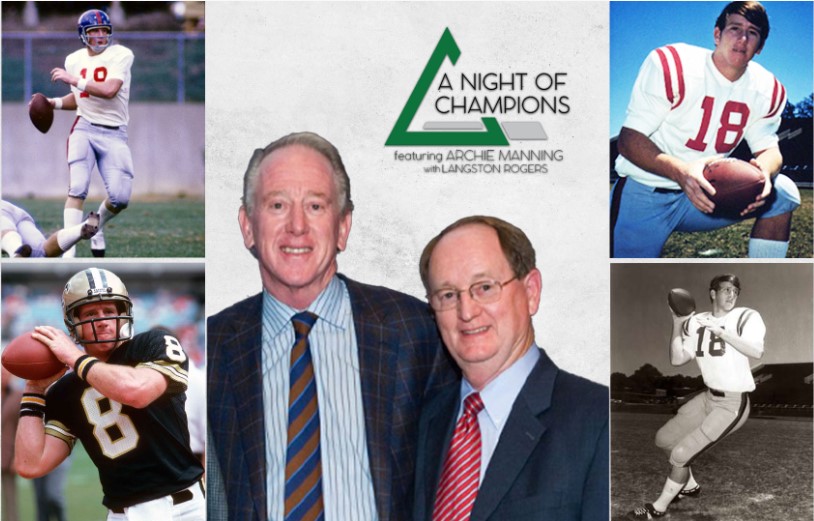 DSU Athletics to host Archie Manning and Langston Rogers for A Night of Champions