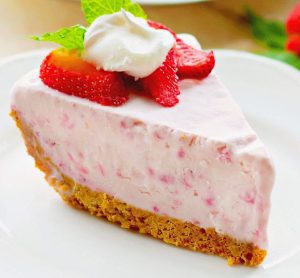 Fresh strawberry pie is the perfect ending to a light springtime meal.