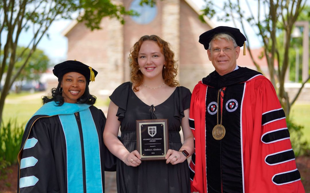 Kathryn Albritton wins WCU Student Leadership Award