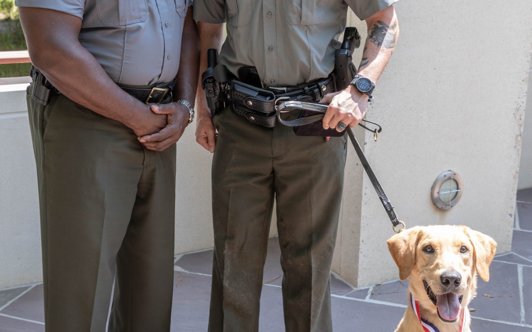 MDWFP Conservation officer and K-9 awarded Medal of Valor