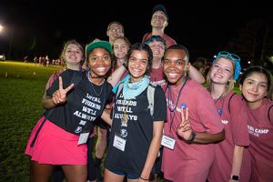 More than 2,200 freshmen and transfer students will attend New Maroon Camp 2024, the 10th annual installment of the student-led retreat that prepares new Bulldogs as they transition to Mississippi State, from Aug. 11-15. (Photo by Megan Bean)