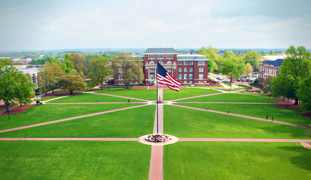 Mississippi State University Drill Field. Photo from MSU.