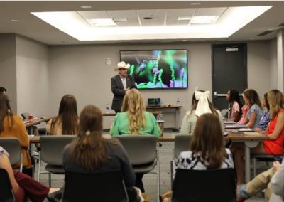 MAYC students heard from Ag Commissioner Andy Gipson, as well as officials with the Mississippi Department of Agriculture and Commerce, Mississippi Board of Animal Health and National Agricultural Law Center.
