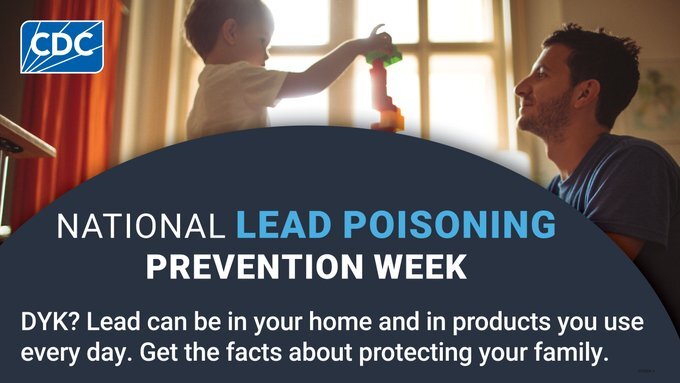 MSDH Promoting Awareness for National Lead Poisoning Prevention Week
