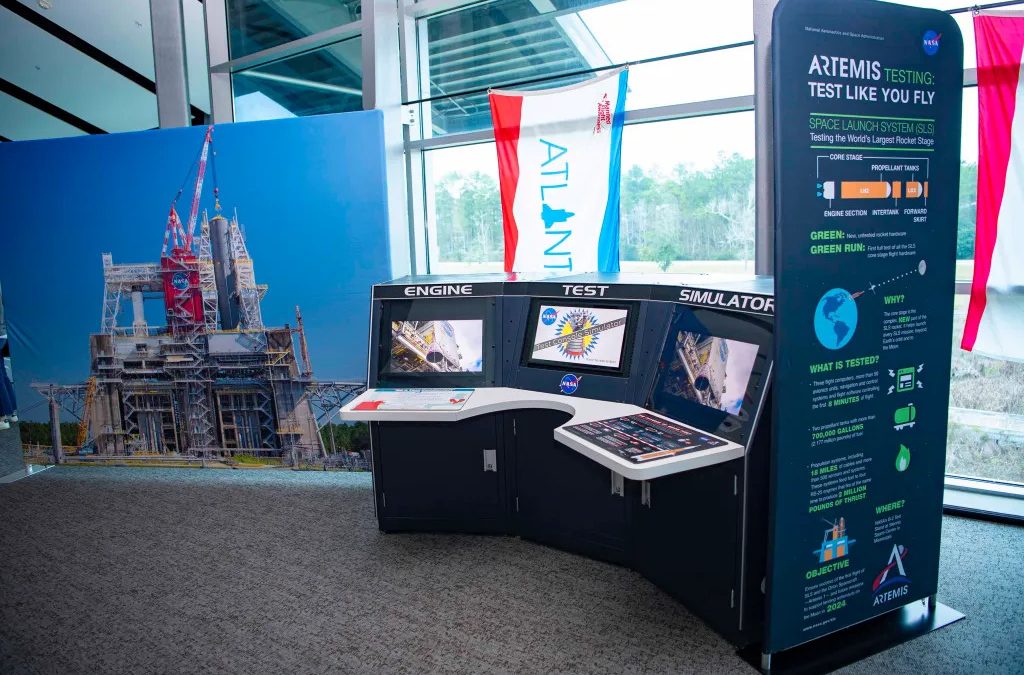 NASA Exhibit Puts Visitors in Test Conductor Seat