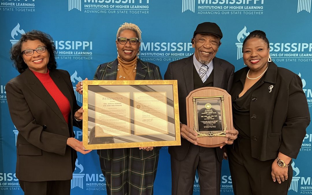 Drs. John and Vera Mae Perkins Honored for Service