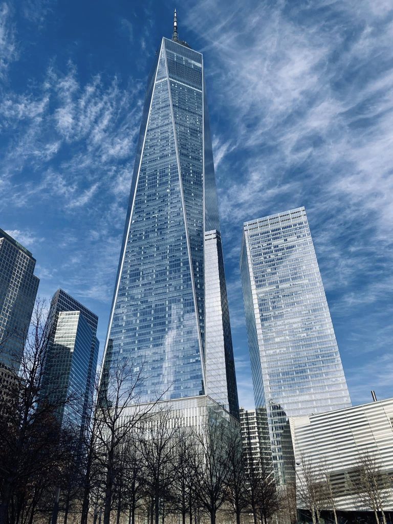 Freedom Tower on the grounds of the former Twin Towers, now the 9/11 Memorial Museum, serves as a moving tribute to the 3,000-plus victims of the vicious attack in 2001 and the resiliency of Americans.