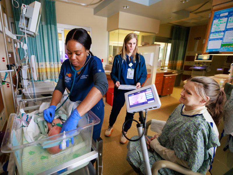 UMMC neonatal experts supporting newborn care in Greenville, Tupelo