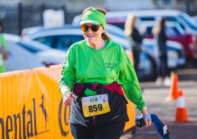 Debra Lovell of Clinton completed the 10K route.