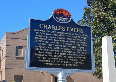 Charles Evers Marker (Front)