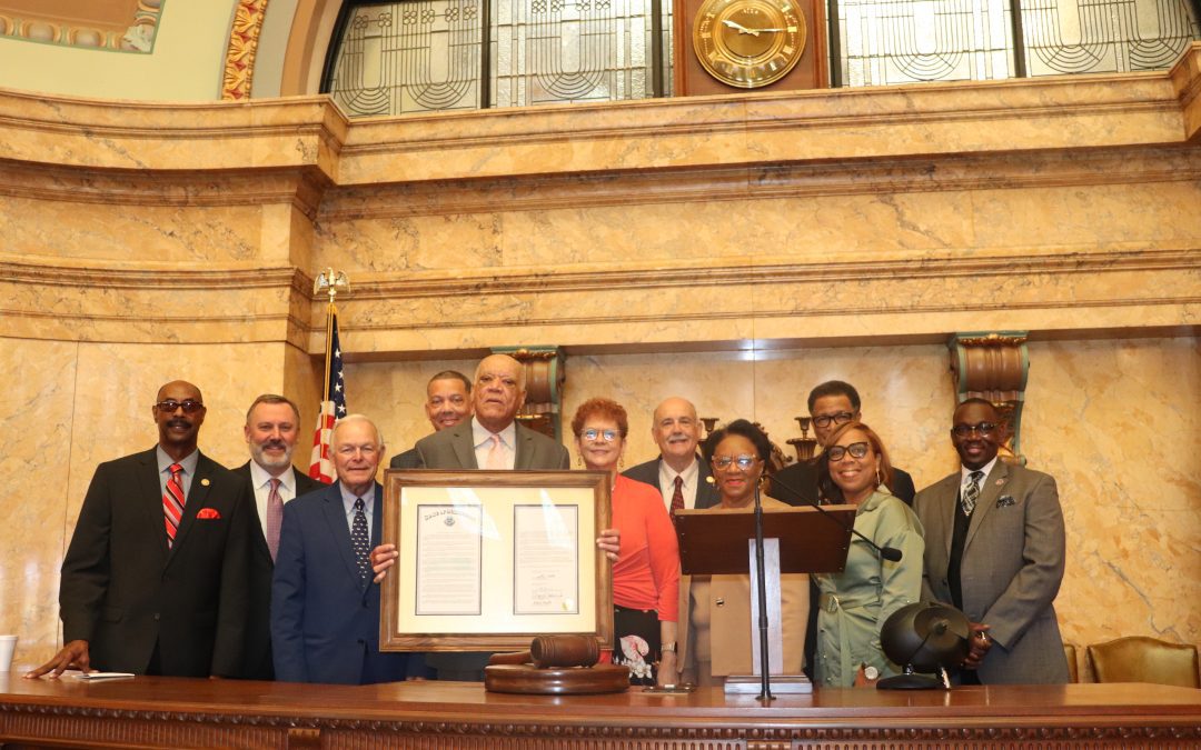 Mississippi Legislature Honors Charles F. McClelland, Sr. for Distinguished Public Service