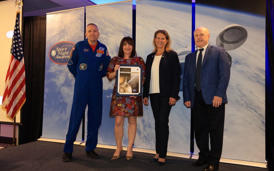 NASA Space Flight Awareness Program Recognizes Stennis Employee Wagner