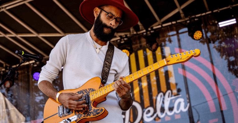 Mississippi Blues artist Brian Ballou makes his mark