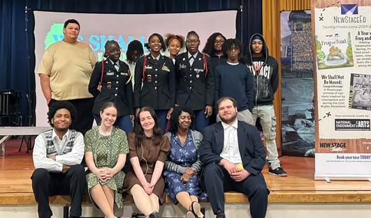 New Stage Theatre Education Presented  We Shall Not Be Moved: Courage in Mississippi at Callaway High School