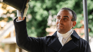 Ben Goldman of Washington, D.C. will perform as Lafayette at the "Lafayette Returns to Natchez after 200 Years" program Saturday, April 19, at the Historic Natchez Foundation. Goldman has performed as Lafayette for almost two decades.