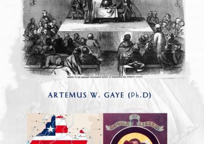 Dr. Gaye's book "A Tossed American Pie: The Controversial Conception and Creation of Liberia by White Americans, Black Repatriates and Liberated Africans”"