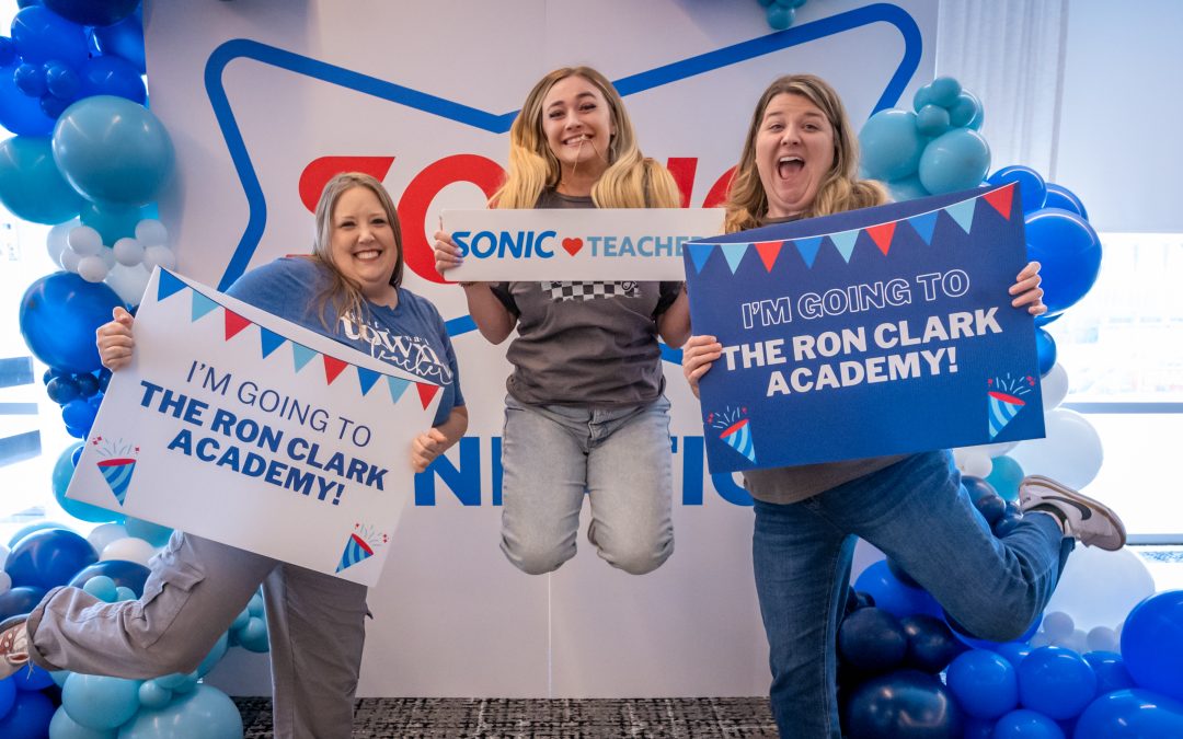 SONIC Donates Nearly $1 Million to Send 400 Educators to Ron Clark Academy Training Workshops and Shares Clark’s Expert Tips to Keep Students Engaged at Home