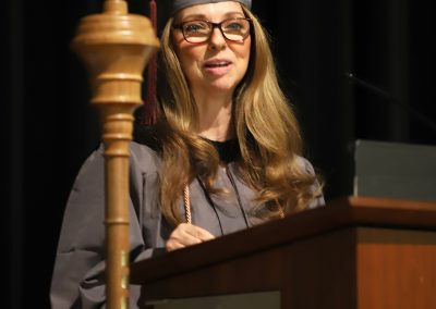 Adonia Georgette Turner of Clinton was the student speaker at the May 14 Hinds Community College graduation ceremony.