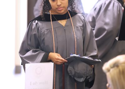 Kiana Bryant of Brandon received an Associate Degree in Nursing from Hinds Community College on May 14.