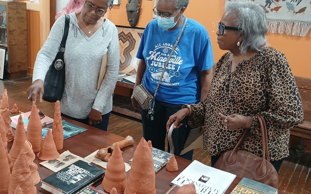 Cypress knees exhibit highlights little-known  piece of Natchez history