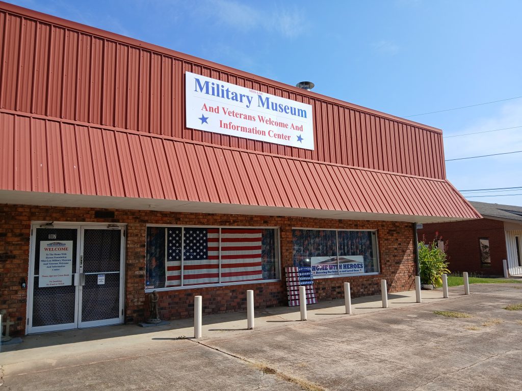 The Miss-Lou Military Museum and Veterans Welcome/Information Center will officially close the last week of June 2025. Located at 107 Jefferson Davis Blvd., the museum opened at this location on Nov. 12, 2023, as a tribute to the men and women who served in the United States military.