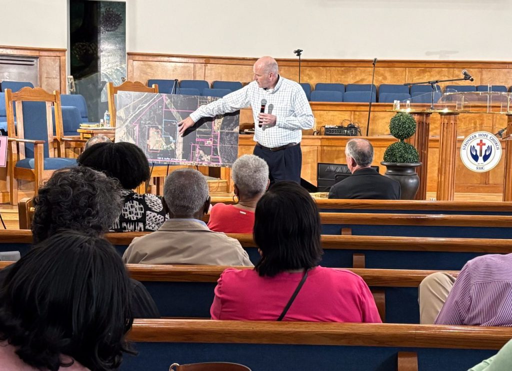 Entergy hosts a town hall on the Ridgeland power plant (Photo from Entergy)