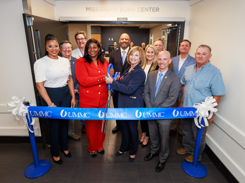 UMMC makes Burn Center opening official with a ribbon cutting ceremony