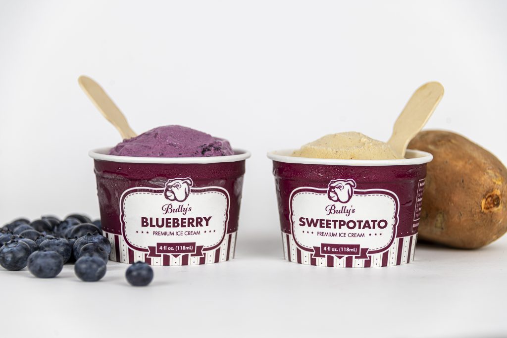 Look for blueberry and sweet potato ice cream at Mississippi State's MAFES Sales Store in 2026. (Photo by David Ammon)
