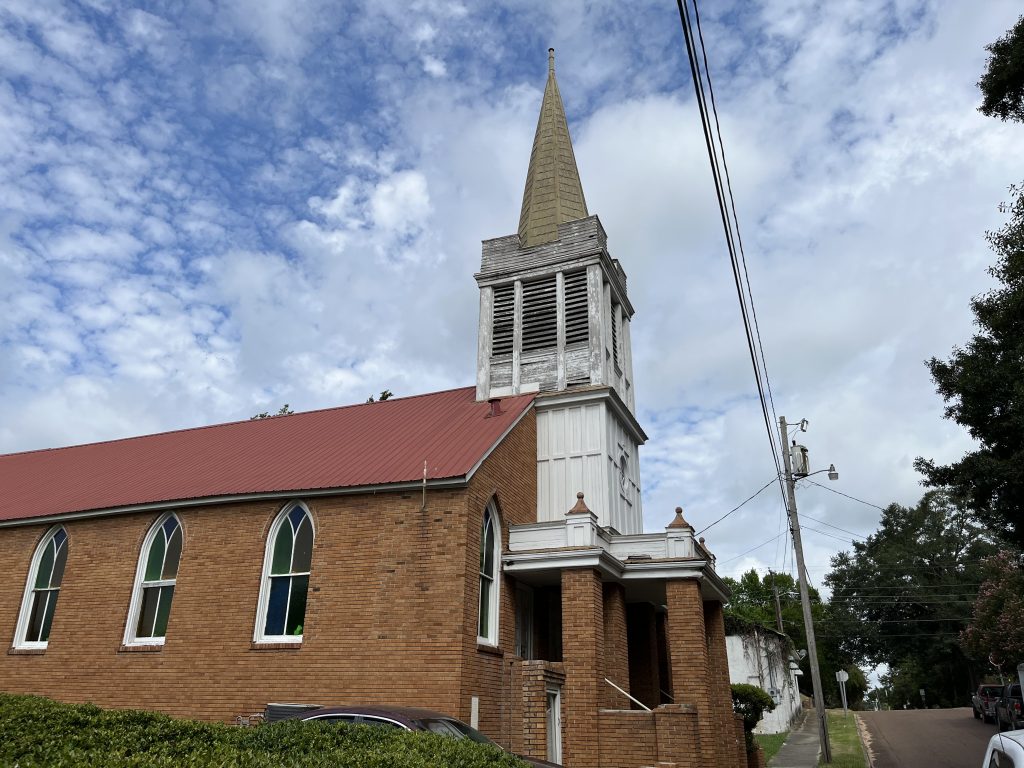 Beulah Baptist BEFORE restoration.