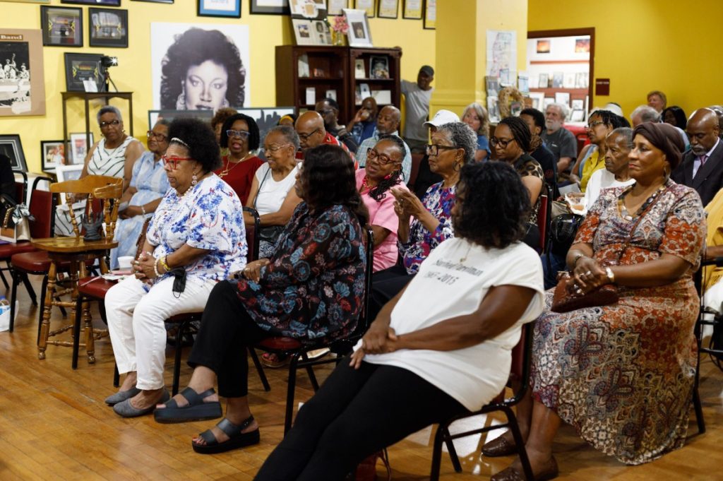 About 70 people turned out for the panel discussion on Medgar Evers.Photo by KD-Public Relations