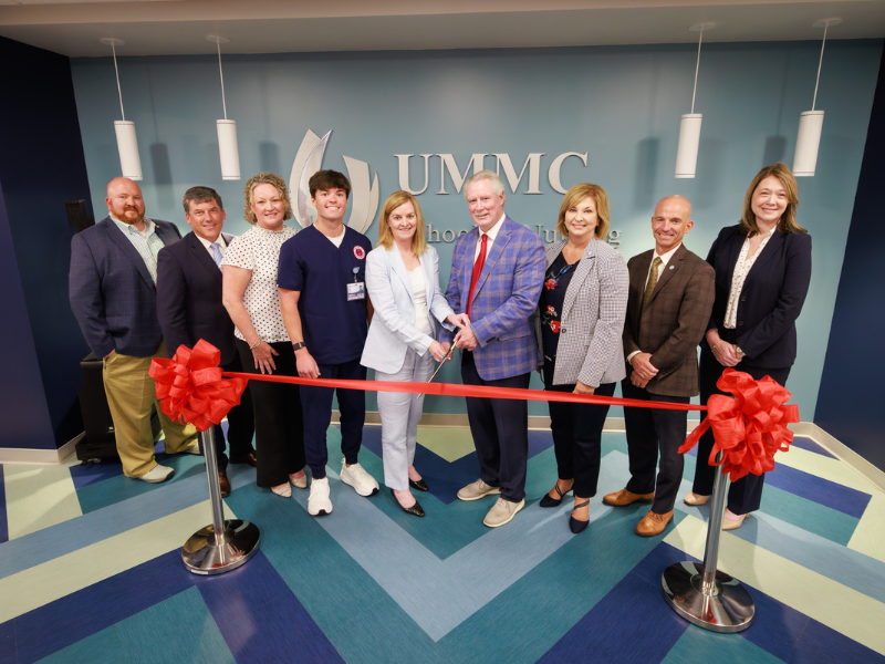 Ribbon cut on renovations at UMMC School of Nursing in Oxford