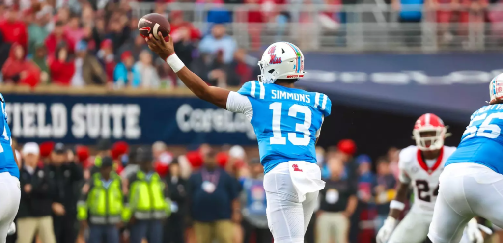 (Photo from Ole Miss Football / Ole Miss Athletics)
