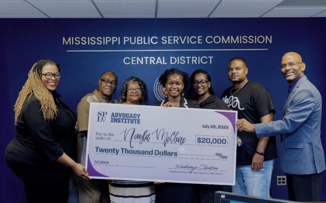 Commissioner De’Keither Stamps Recognizes Policy Analyst, Nayla McClure, for receiving a $20,000 Grant from The Southern Poverty Law Center