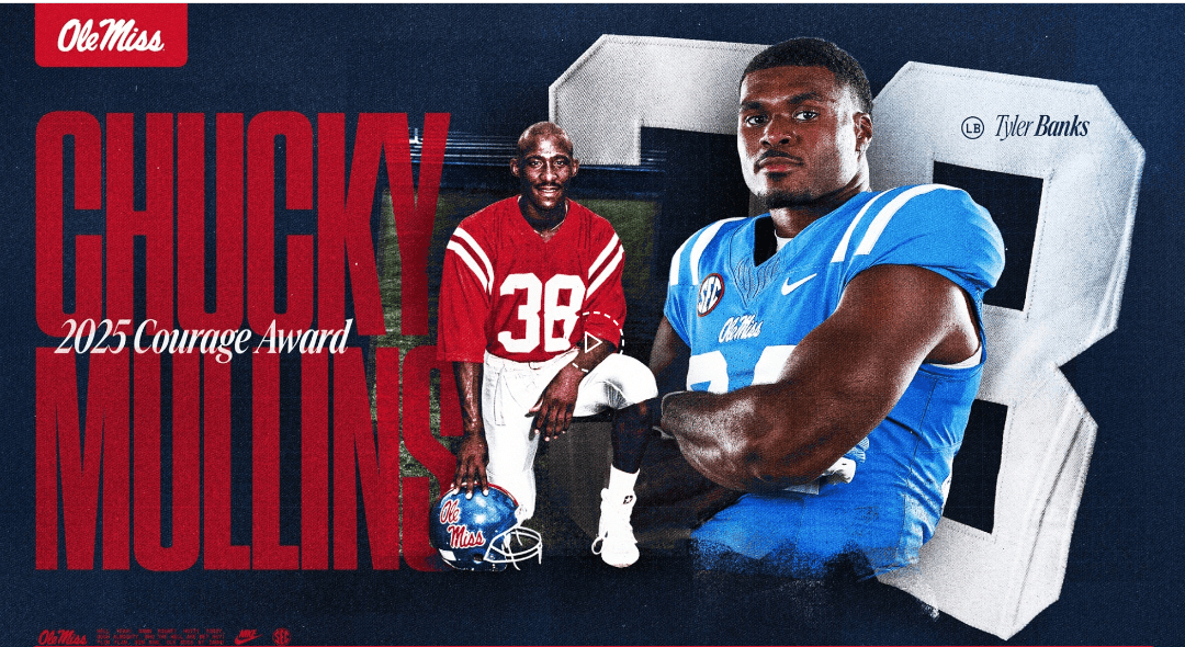 Tyler Banks Wins 2025 Chucky Mullins Courage Award