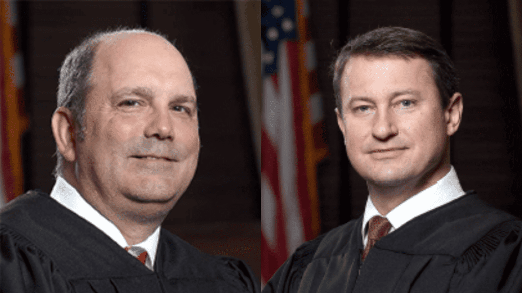 Robert Chamberlin (left) and James Maxwell (right) (Photos from MS Courts)