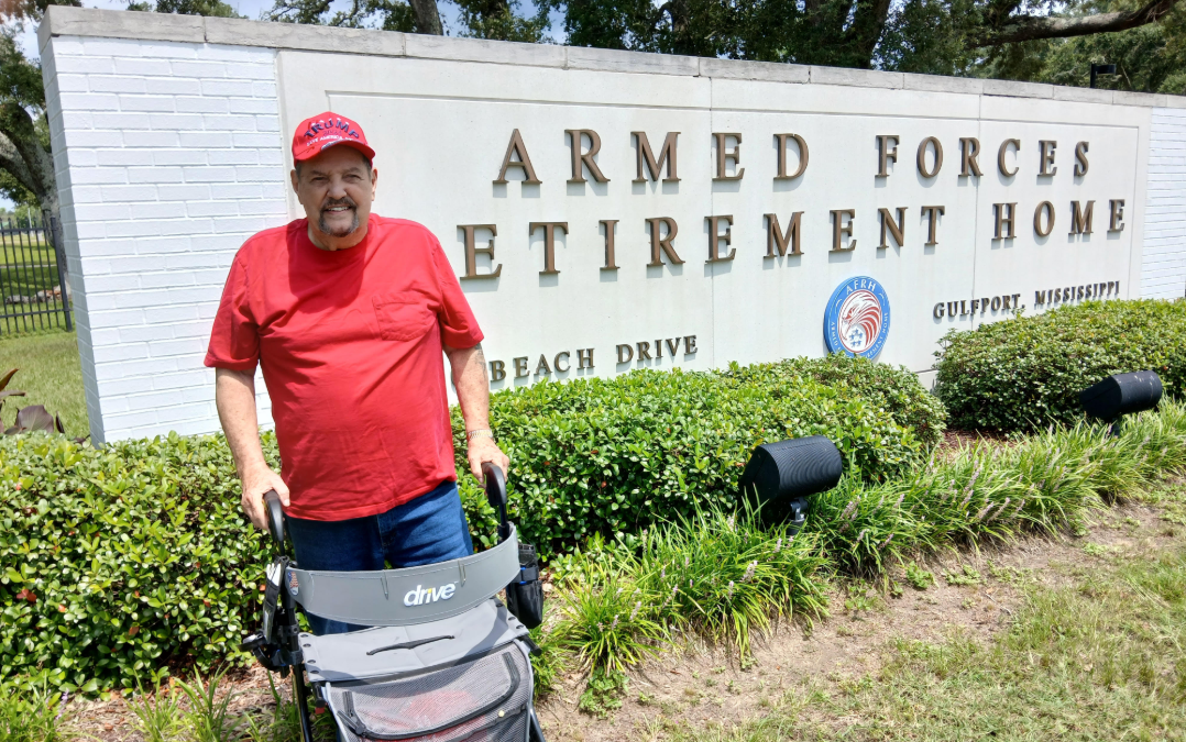 Mississippi Coast veteran supporting Trump threatened with eviction from Armed Forces Retirement Home