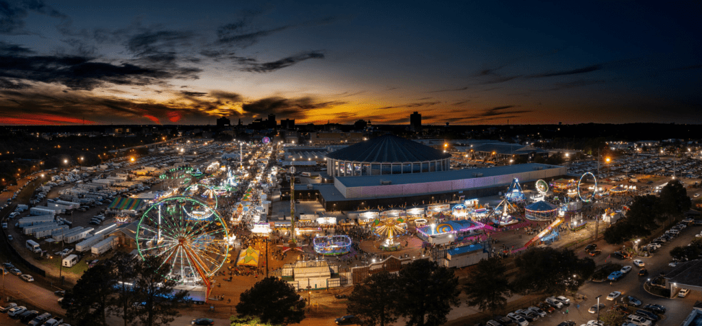 (Photo of MS State Fair from MDAC Fairgrounds website)