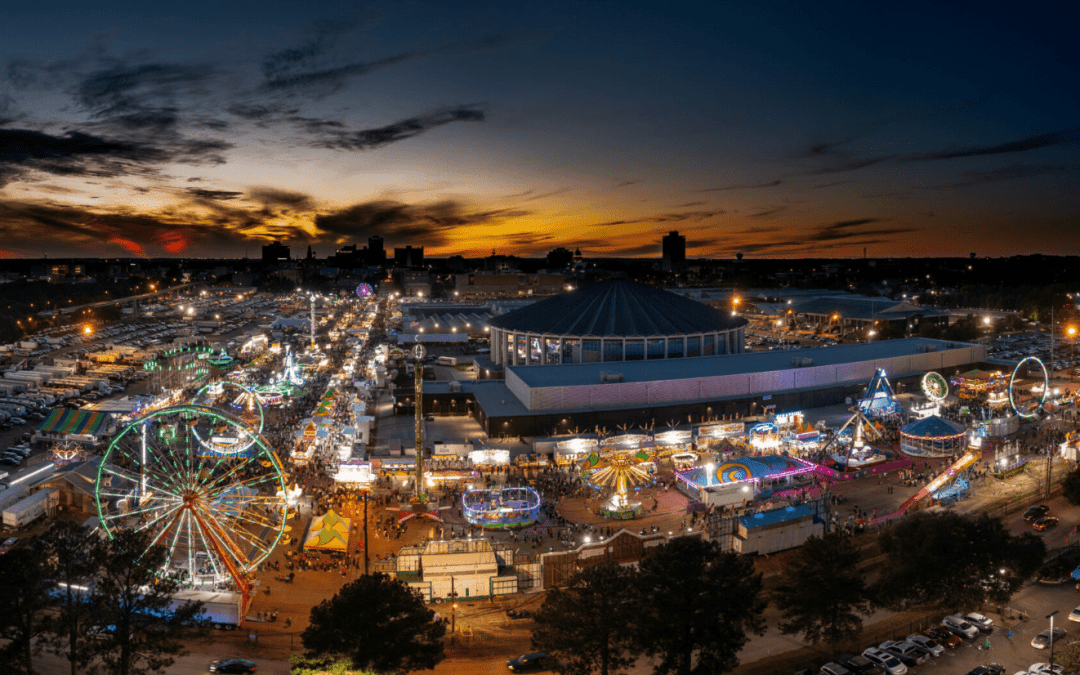 (Photo of MS State Fair from MDAC Fairgrounds website)