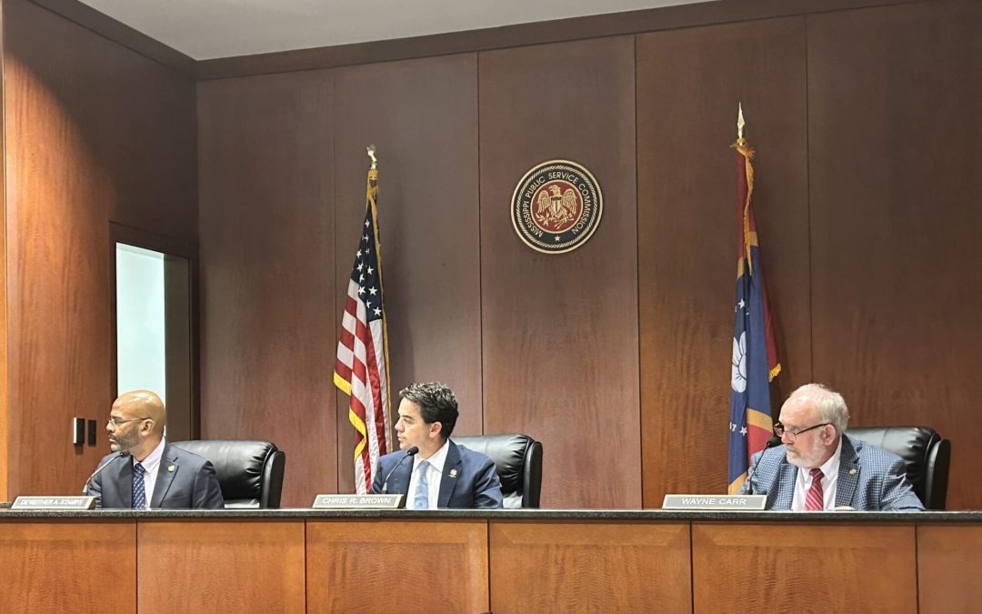 Mississippi Public Service Commission, February 2025. (Photo from MS PSC on Facebook)