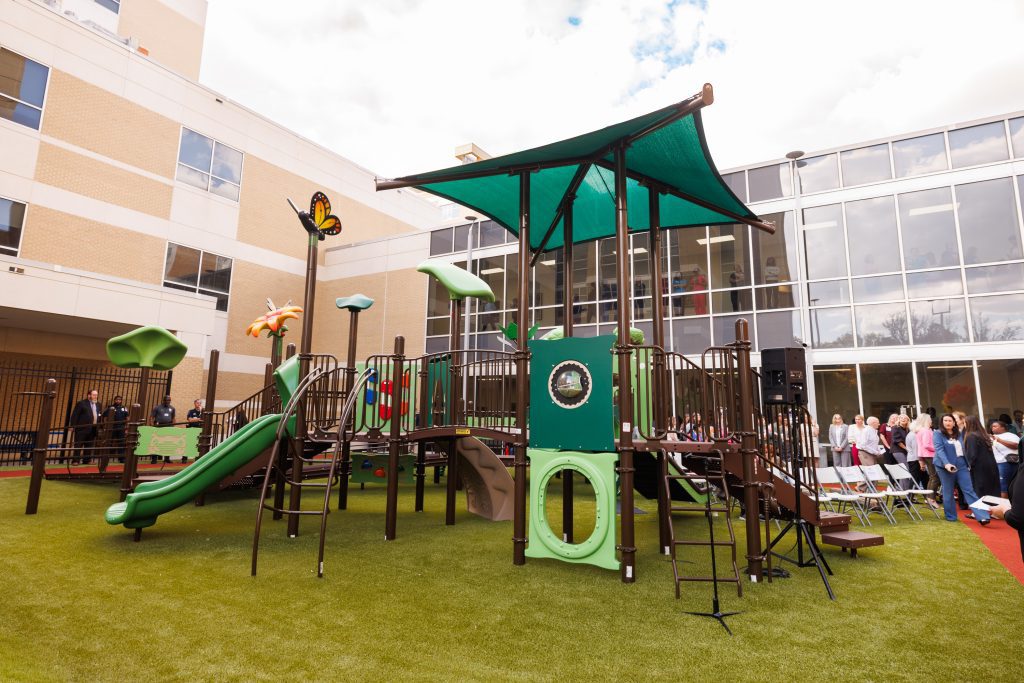 Mimi's playground will be a space where Children's of Mississippi patients can enjoy the outdoors.