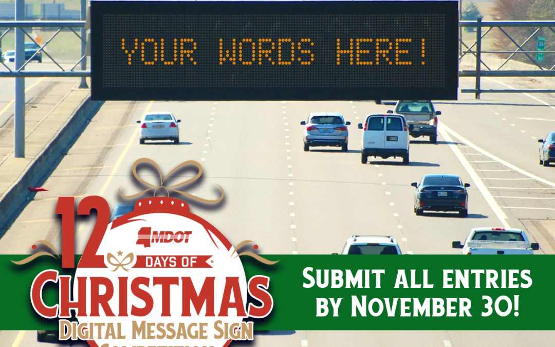 MDOT’s 12 days of Christmas sign contest is back in 2025!