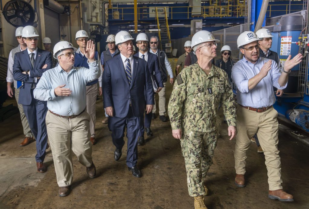 (Photo provided by HII Ingalls Shipbuilding)