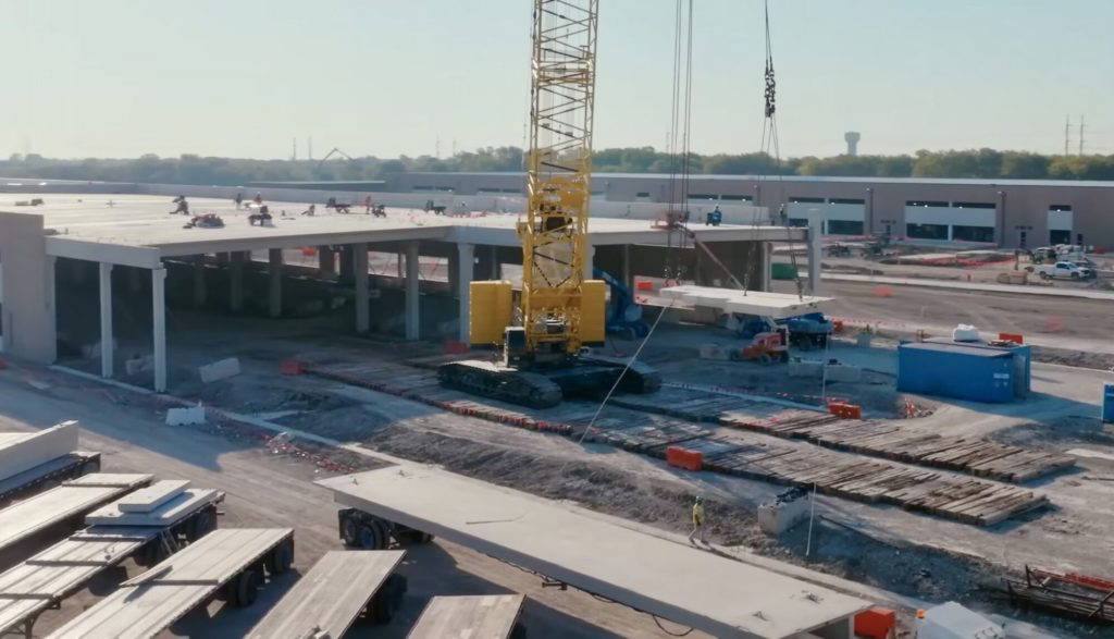 Compass Data Center construction in Meridian (Photo from Compass website)