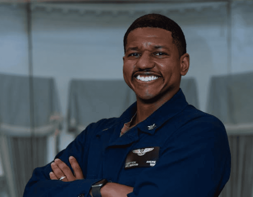 Petty Officer 1st Class Andre Sampson (Photo by Mass Communication Specialist Seaman Jonas Kott, Fleet Public Affairs Center Norfolk)